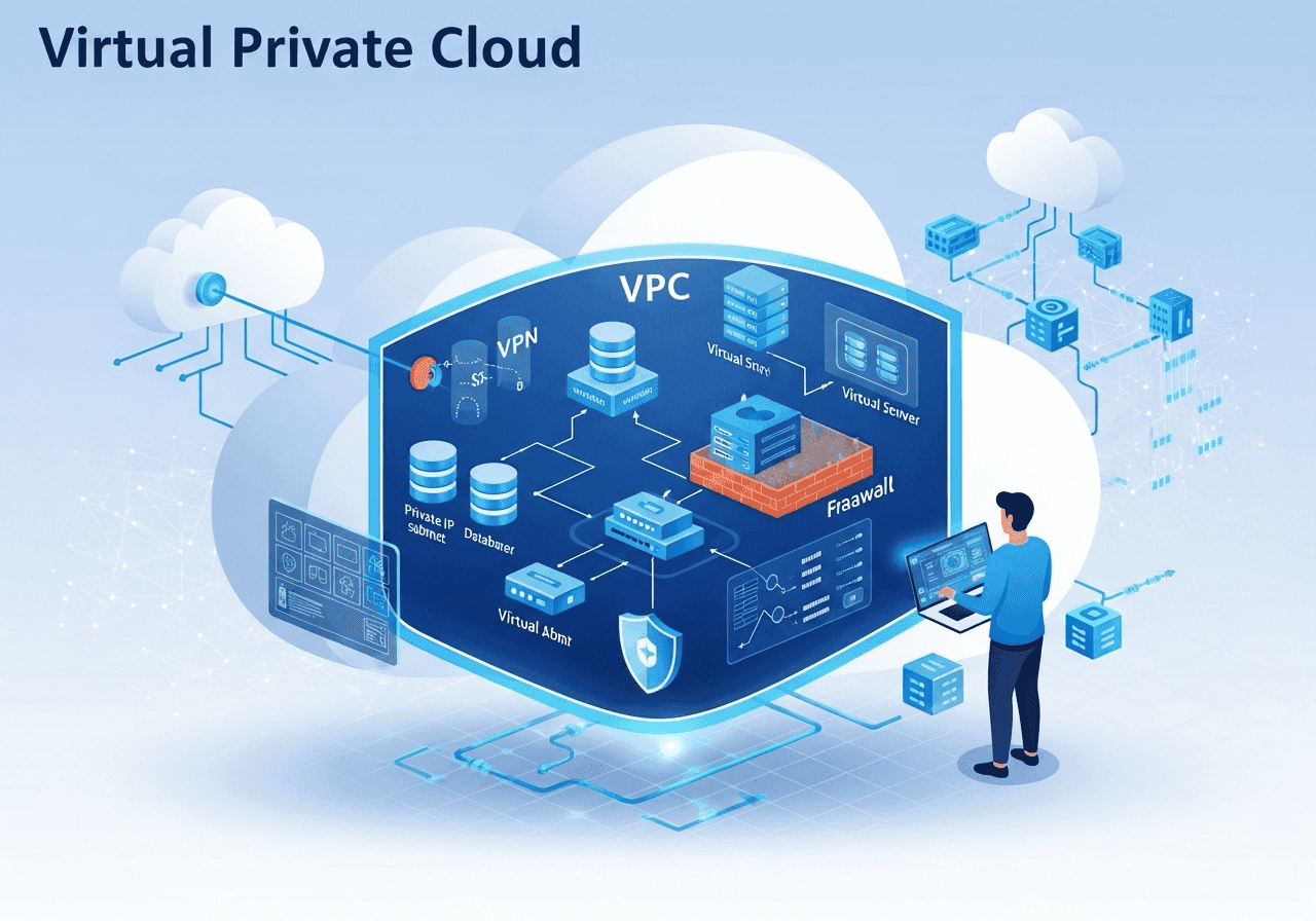 Dịch vụ máy chủ ảo riêng (VPC - Virtual Private Cloud)là gì