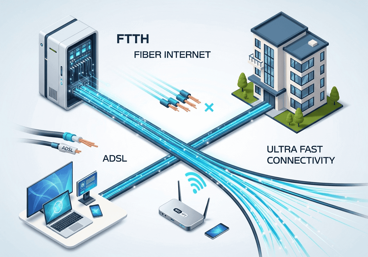 Dịch vụ Internet - FTTH
